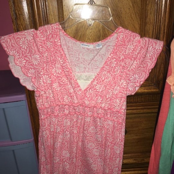 Pink Floral Top - Picture 1 of 1